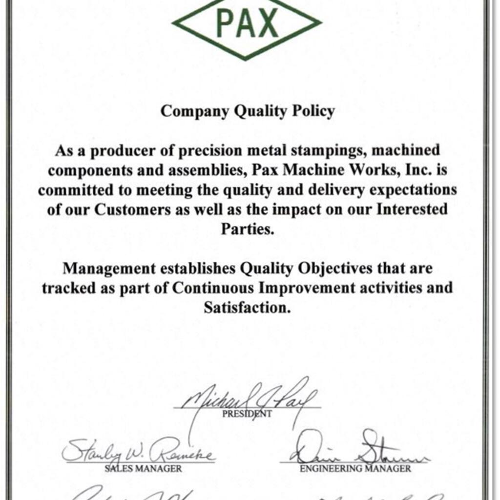 Pax Machine Works product image 62